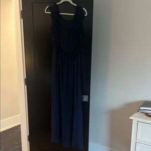 Elegant Navy Blue Dress